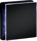 Knightsbridge MLA EX5TMB IP45 100mm LED Backlit Extractor Fan with Overrun Timer - Matt Black