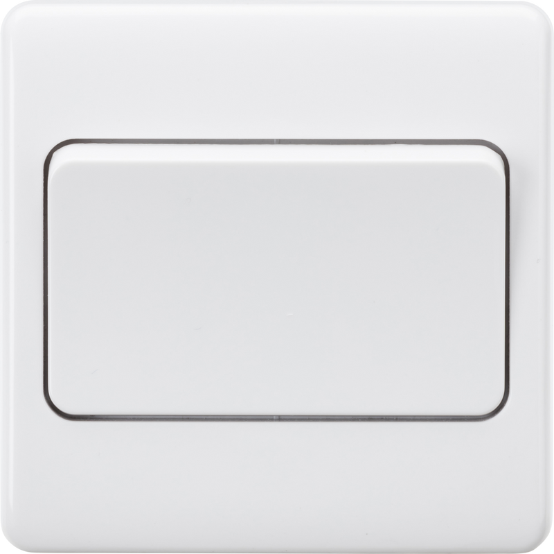 Knightsbridge MLA  CU12W 10A 1G Intermediate Wide Rocker Switch