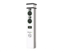 ROLEC ROLEC0223W BasicCharge Smart EV Charging Pedestal - 2x up to 22kW 3PH Type 2 Sockets - White