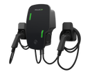 ROLEC ROLEC3155B Zura Smart EV Charger - 2 x up to 7.4kW Type 2 10m Tethered - Black