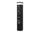 ROLEC ROLEC0221B BasicCharge Smart EV Charging Pedestal - 2x up to 7.4kW Type 2 Sockets - Black