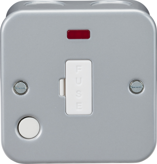 Knightsbridge MLA  M6000NF 13A Unswitched Fused Spur with Neon and Flex Outlet