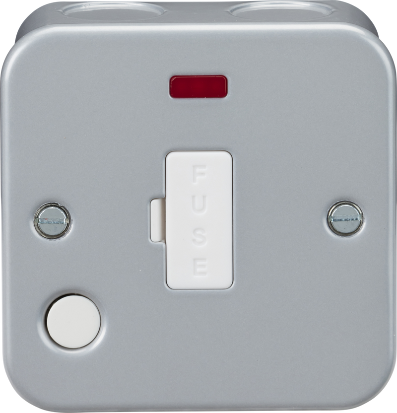 Knightsbridge MLA  M6000NF 13A Unswitched Fused Spur with Neon and Flex Outlet