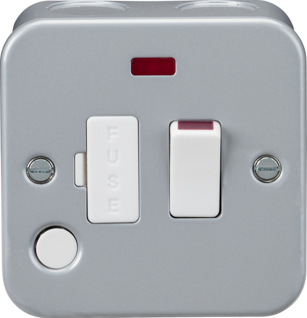 Knightsbridge MLA  M6300NF 13A Switched Fused Spur with Neon and Flex Outlet