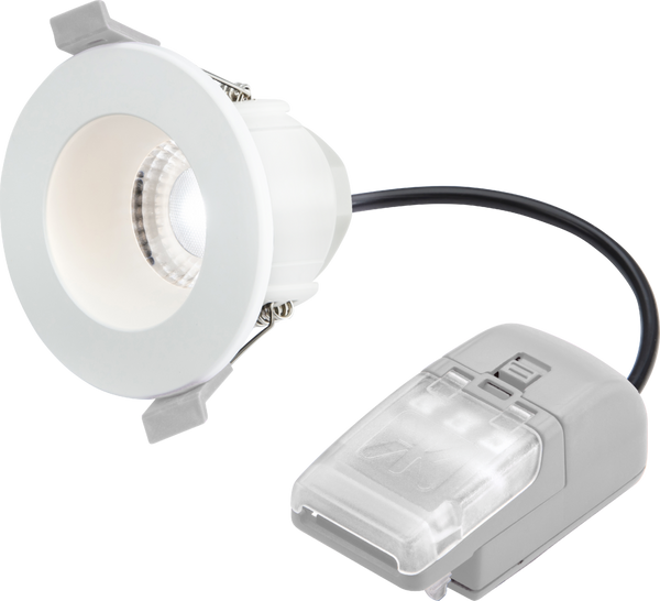 Knightsbridge MLA CYRAG CyroLED Anti-Glare - Fire Rated IP65 Downlight with 2 x Wattage and 4 x CCT (No Bezel)