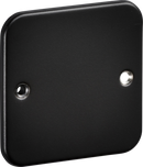 Knightsbridge MLA M8500TB Metalclad 1G Blanking Plate - Textured Sand Black Finish