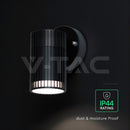 V- tac 24166 VT-10174 GU10 Wall Light Holder Single Head IP44