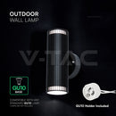 V -tac 24167 VT-10175 GU10 Wall Light Holder Double Head IP44