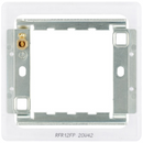 BG RFR12FP Frame, 1 & 2 Gang Grid Screwless