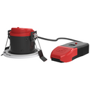 Ansell APRIP/1  Prism Pro Color Changing (CCT), Waterproof (IP65) & Fire Rated LED Dual Wattage Downlight