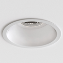 Astro 1249034 Minima Slimline Round Fixed Fire - Rated IP65 Matt White - Astro - Falcon Electrical