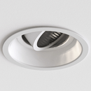 Astro 1249040 Minima Slimline Round Adjustable Fire - Rated Matt White - Astro - Falcon Electrical