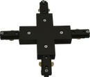 Knightsbridge MLA TRKX1BK 230V Track X-connector - Black