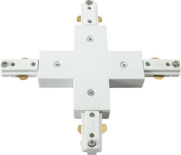 Knightsbridge MLA TRKX1W 230V Track X-connector - White