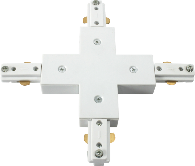 Knightsbridge MLA TRKX1W 230V Track X-connector - White