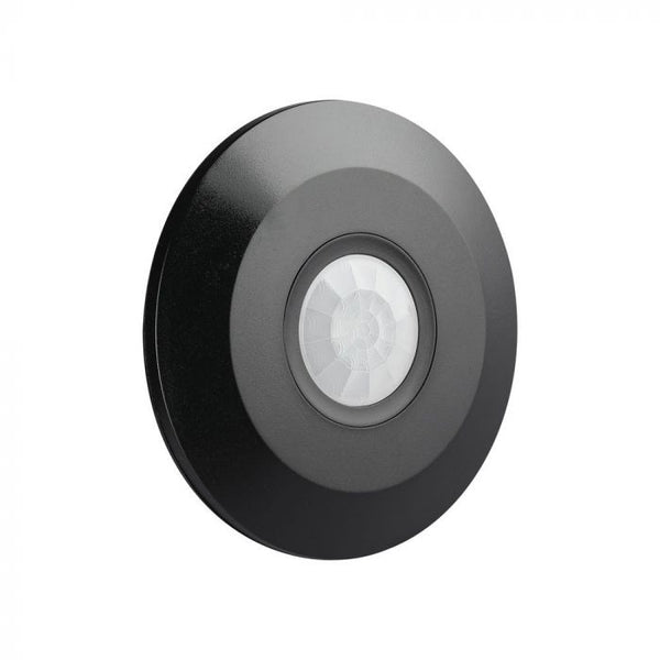 V-TAC 5087 VT-8027 PIR CEILING SENSOR BLACK(FLAT) - MAX:1000W LED