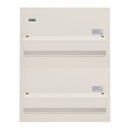 Crabtree 524-DFLA Consumer Unit Flush Lid Assembly, 24 Module