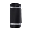 Lutec 5604023012 focus outdoor d2d wall up and down light gu10 black