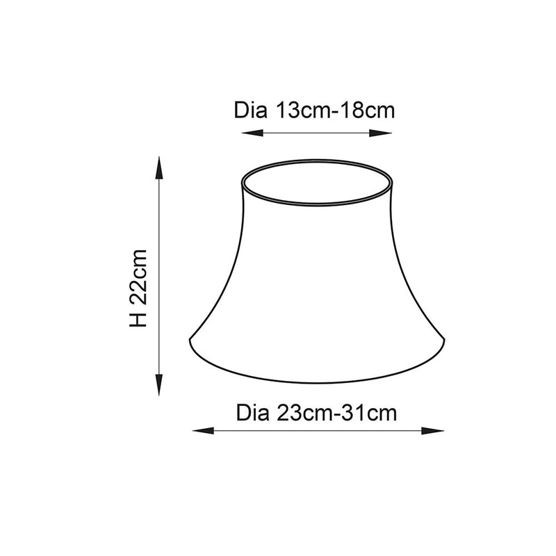 Endon CELIA-12 Celia 1lt Shade