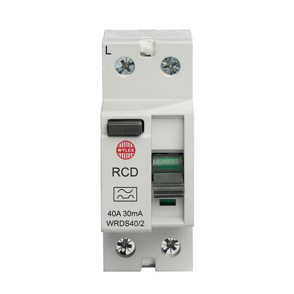 Wylex WRDS40-2 Double Pole Type A 40A 30mA RCD