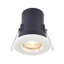 Saxby 61059 ShieldPLUS 50W Fire Rated IP20 Dimmable GU10 Downlight Matt White