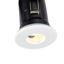 Saxby 61061 ShieldPLUS IP65 Fire Rated, Dimmable, GU10 Downlight for Bathrooms in Matt White