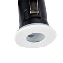 Saxby 61061 ShieldPLUS IP65 Fire Rated, Dimmable, GU10 Downlight for Bathrooms in Matt White