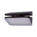 Lutec 6919501330 aero solar led wall light pir black