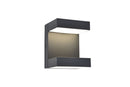 Lutec 5116303118 twisto integrated led wall light 3000k/4000k dark grey