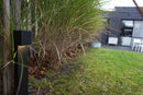 Lutec 7104002012 gemini xf ip54 integrated led bollard light in matt black 800 lumen 3000k