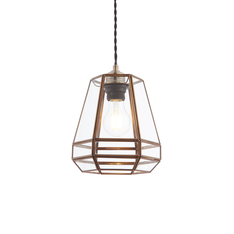 Endon 73287 Stockheld 1lt Pendant easyfit