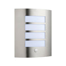 Saxby 75931 Bianco LED PIR 1lt wall IP44 7W warm white