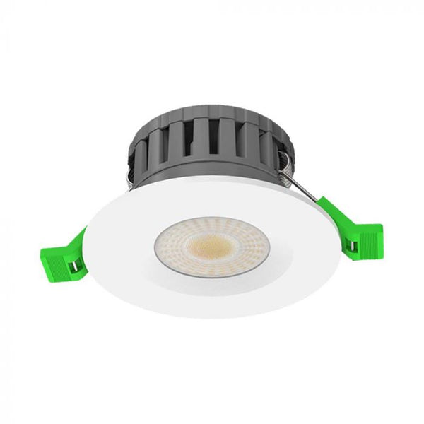V-TAC 7614 VT-DL0508 5W/8W LED FIRE RATED DOWNLIGHT CCT 4IN1 DIMMABLE