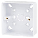 Univolt SFR1/44-LSF Single 44mm Deep Surface Box - Round Edges