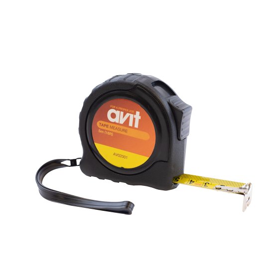 Mixed AV02001 Tape Measure 5m (16ft)