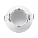 PACK OF 10 - Saxby 80247 Speculo Anti-Glare LED Downlight IP65 50W  Matt White Finish, Waterproof & Energy Efficient