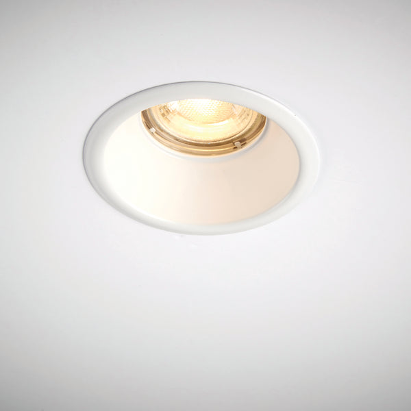 Saxby 80247 Speculo Anti-Glare LED Downlight IP65 50W – Matt White Finish, Waterproof & Energy Efficient