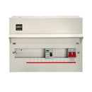 Crabtree 18MRSL12 12 Way Split Load Consumer Unit 100A Main Switch, 80A 30mA RCD, Flexible Configuration