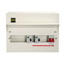 Crabtree 18MSHI10 10 Way High Integrity Consumer Unit 100A Main Switch, 80A 30mA RCDs, Flexible Configuration