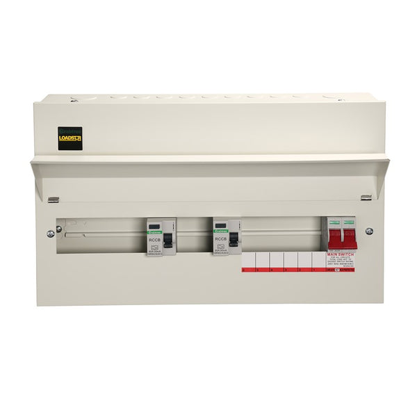 Crabtree 18MSHI15 15 Way High Integrity Consumer Unit 100A Main Switch, 80A 30mA RCDs, Flexible Configuration