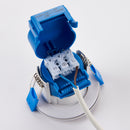 PACK OF 10 - Saxby 92751 ShieldECO CCT IP65 5W LED Downlight  Energy Efficient, Waterproof, Adjustable Colour Temperature (Now Saxby 113639)