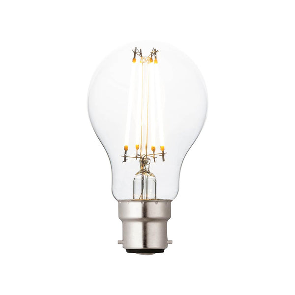 Saxby 94344 B22 LED Filament GLS 6W warm white