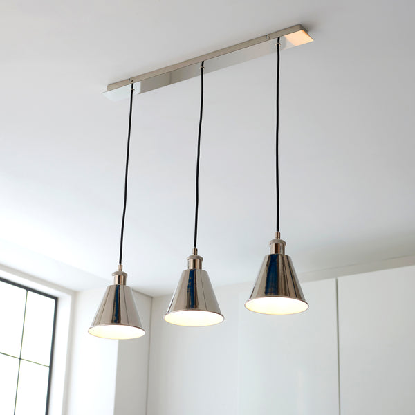 Endon 97839 Hal 3lt Pendant