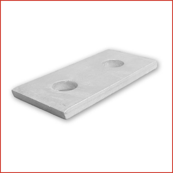 Mixed B102 2 HOLE PLATE