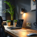 BG NAB22UAC45B Nexus Metal Antique Brass Double switched single pole, with USB A + C (45W)