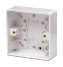 Click Scolmore CCA081 1 Gang 25mm Deep Pattress
