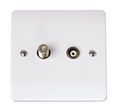 Click Scolmore CCA157 Isolated Satellite And Coaxial