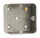 Click Scolmore CL085 1 Gang Mounting Box (As CL083 But Without Knockouts)
