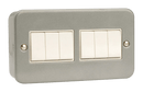 Click Scolmore CL105 6 Gang 2 Way 10AX Switch