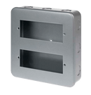 Click Scolmore CL512 12 Gang Minigrid Plate & Backbox